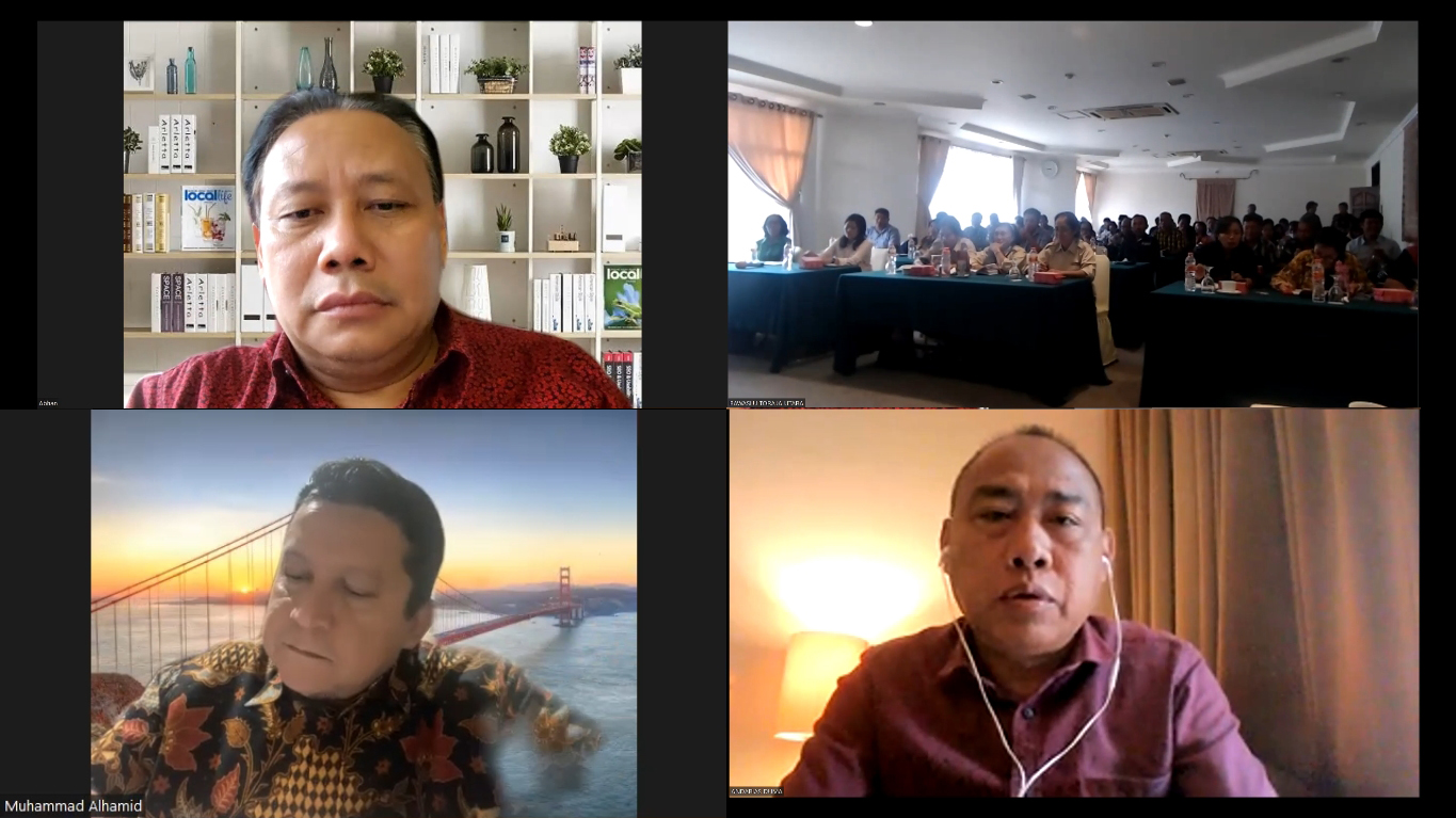 Ketua Bawaslu dan Ketua DKPP Periode 2017-2022 Titip Pesan Ke Panwaslu Kecamatan Se-Kabupaten Toraja Utara